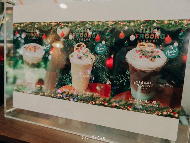 Fhoong Cafe หน้าหนาว​ ได้บรรยากาศฟุ้งๆ
