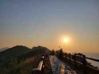 日落情人橋。大澳虎山 Fu Shan 