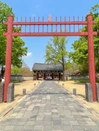 태조 이성계의 어진이 봉안되어있는 전주 '경기전'