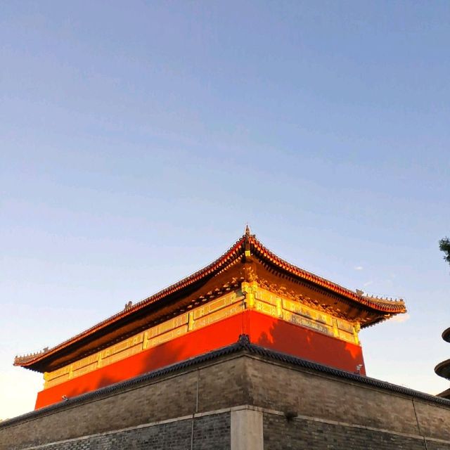 The sunshine on Temple of Heaven