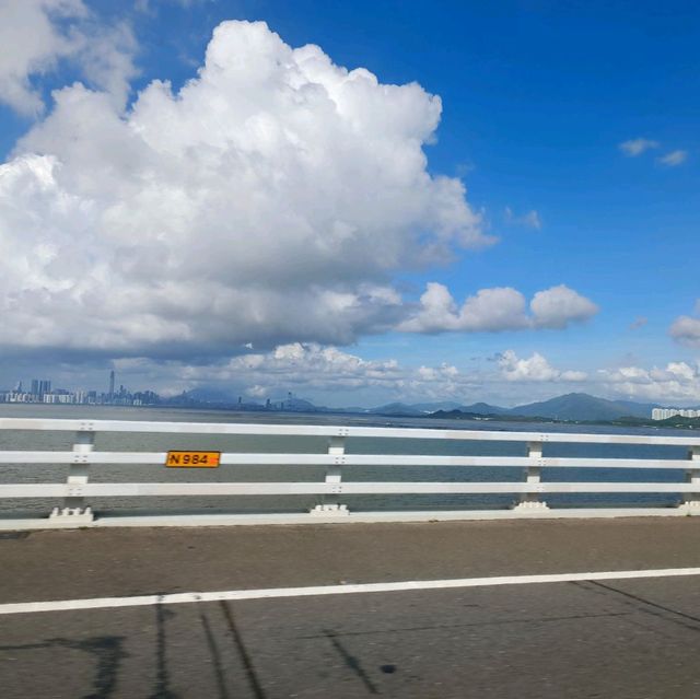 另類觀光遊@:深圳灣大橋