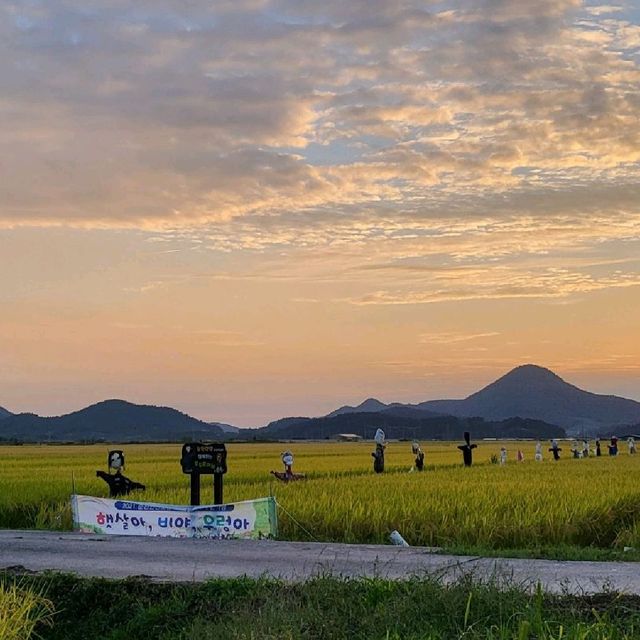 순천만습지와 풍경펜션