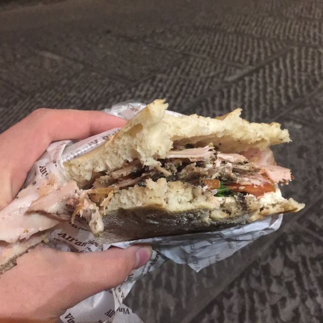 panino with porchetta in Firenze 