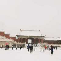 ☃️눈이 오는 즐거운 시간 🇨🇳 아름다운 자금성 구경하기