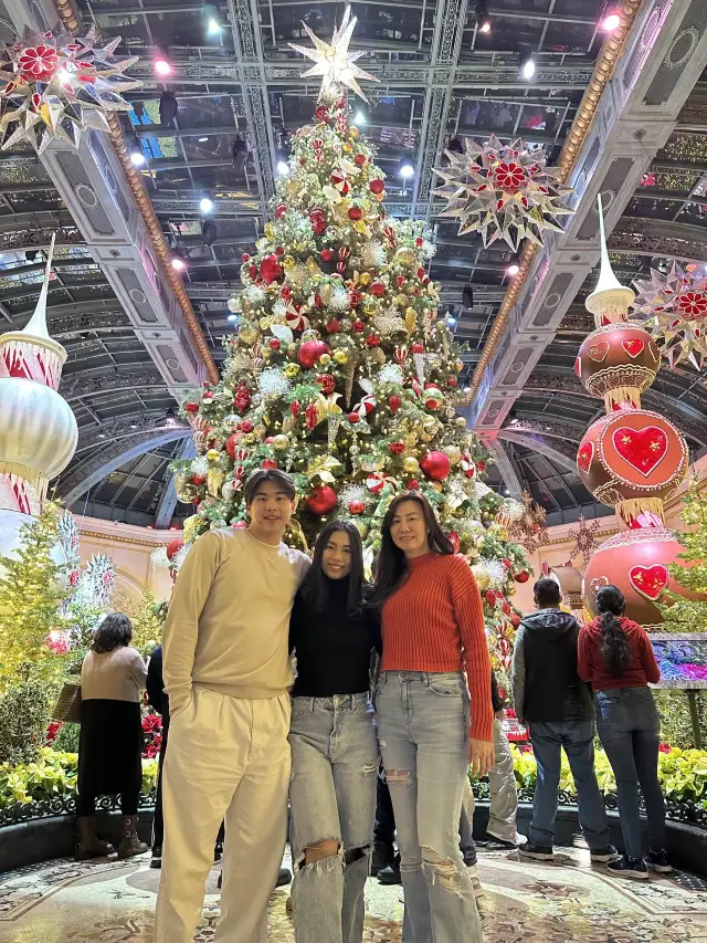 วันคริสต์มาส 2022 @ bellagio hotel / Las vegas