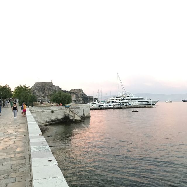 The Marshmallow Sky of Corfu