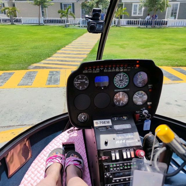 Helicopter time! Fly in Sanya! 🥰