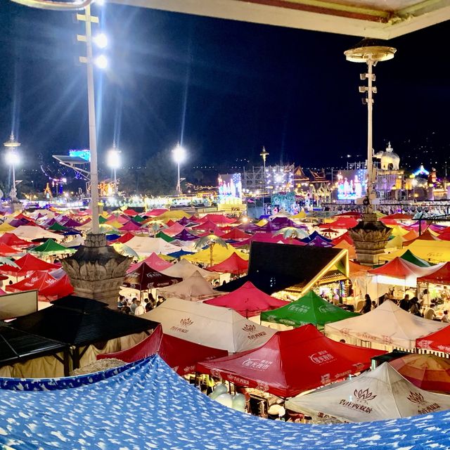 largest Night Market in Xishuangbanna