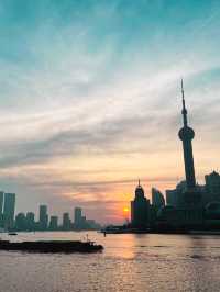 Incredible Lujiazui at Sunrise 🌅🌇