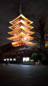 Night visit at Sensoji, Asakusa