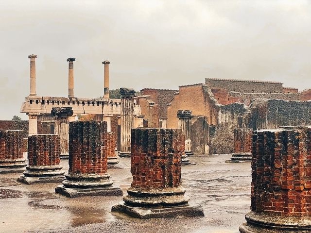 Italy's Pompeii, located at the foot of Mount Vesuvius in Naples.