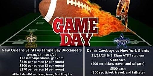 Dallas Cowboys vs. NY Giants (2023) | Shreveport, La.