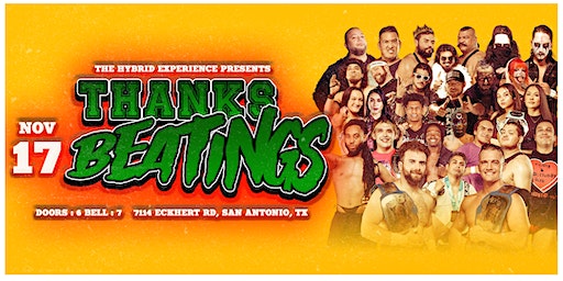 Thanks Beatings | Hybrid School of Wrestling