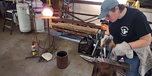 Forging a blacksmith's knife | Deer Harbor