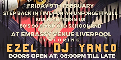 80's, 90's & old school RNB night | 199 Northumberland Street, Liverpool NSW, Australia
