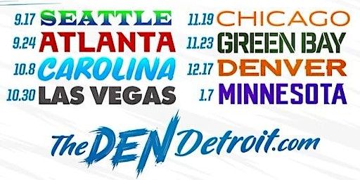 Week Tailgate 11 - Vs. Packers Thanksgiving! | The Den!