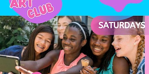 Girls Art Club | Paint & Positivity Art Studio & Gallery