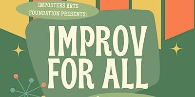 Imposters Arts Foundation presents: Improv for All | Forest City Brewery