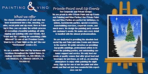 Christmas Tree on a Snowy Hill- Paint & Sip | Black Horse Tavern & Grill