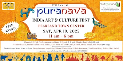 PURANAVA India Art & Culture Fest 2025 | Pearland Town Center