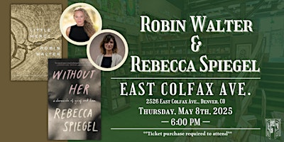 Robin Walter & Becca Spiegel Live at Tattered Cover Colfax | Tattered Cover Colfax