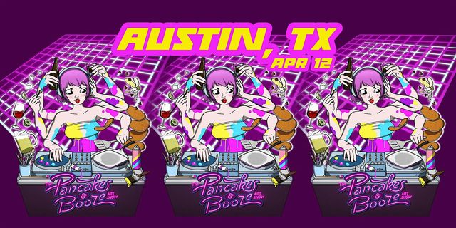 The Austin Pancakes & Booze Art Show | The Far Out Lounge & Stage
