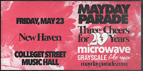 Mayday Parade | College Street Music Hall