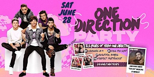 ONE DIRECTION ALWAYS PARTY - MELTON - 3.5HRS 100% 1D +LIAM TRIBUTE | 92 McKenzie St