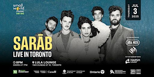 SARĀB Live in Toronto | Lula Lounge