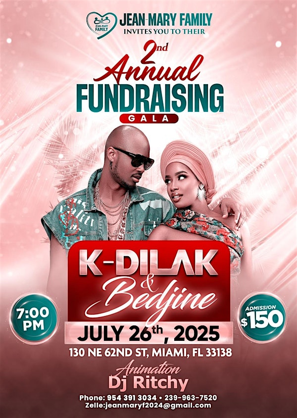JEANMARY FAMILY 2nd ANNUAL FUNDRAISING GALA | 110 NE 62nd St
