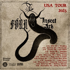 Fórn and Insect Ark with Sickle Cell | Mobtown Ballroom, 30 West North Avenue, Baltimore, MD, USA