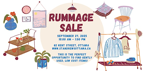 Fall Rummage Sale at St. Andrew's, Ottawa | 82 Kent Street, Ottawa, ON
