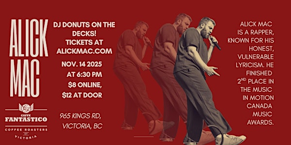 Alick Mac at Caffe Fantastico | Caffe Fantastico