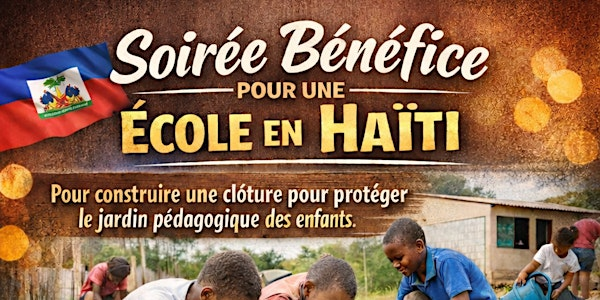 Soirée Bénéfice pour une école en Haïti | Cognac Avenue