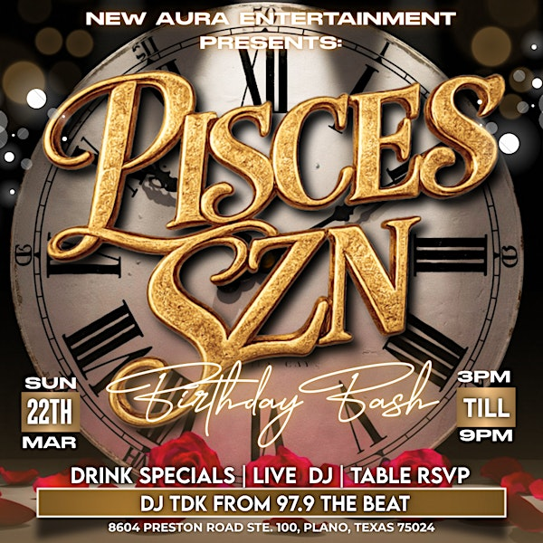 Drip & Drown: Pisces Birthday Bash | Los Amigo's Sports Bar + Bites