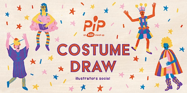 Costume Draw / Bristol illustrator meet-up / Pip | Kit Form
