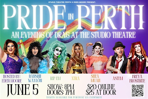 Pride In Perth: An Evening Of Drag At The Studio Theatre | Studio Theatre Perth