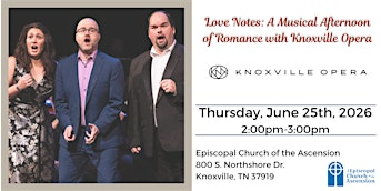 Music for Seniors Free Daytime Concert with the Knoxville Opera | Episcopal Church of the Ascension