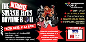 THE ULTIMATE SMASH HITS DAYTIME BALL ✨ | Grand Hotel Gosforth Park Newcastle