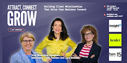 'Attract, Connect, Grow':  Join our Cardiff workshop this autumn | Cardiff Marriott Hotel