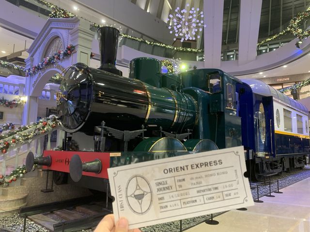 IFC聖誕Orient express 快車🎄啟動快樂之旅