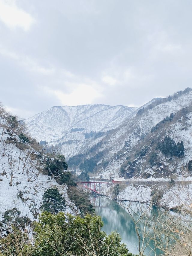 【富山】絶景の雪景色
