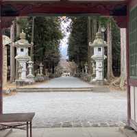 冨士御室浅間神社の参道