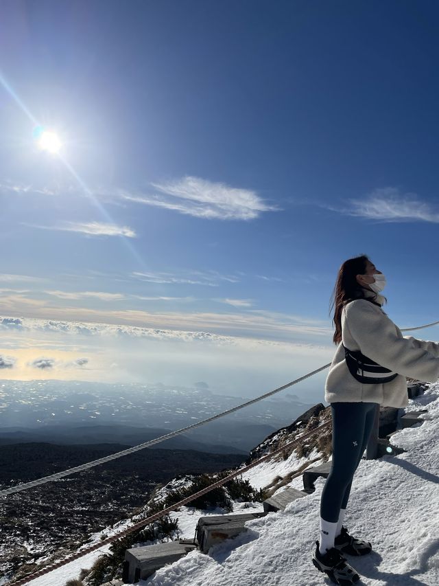 설산의 끝판왕 제주 “한라산”