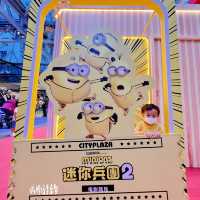 小黃人迷你兵團商場打卡
