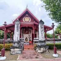 พุทธสถานเชิงท่า – หน้าโบสถ์ โบราณสถาน จ.นนทบุรี