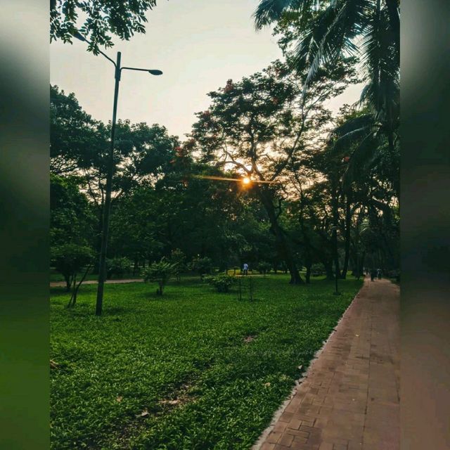 A blissful evening at Ramna Park