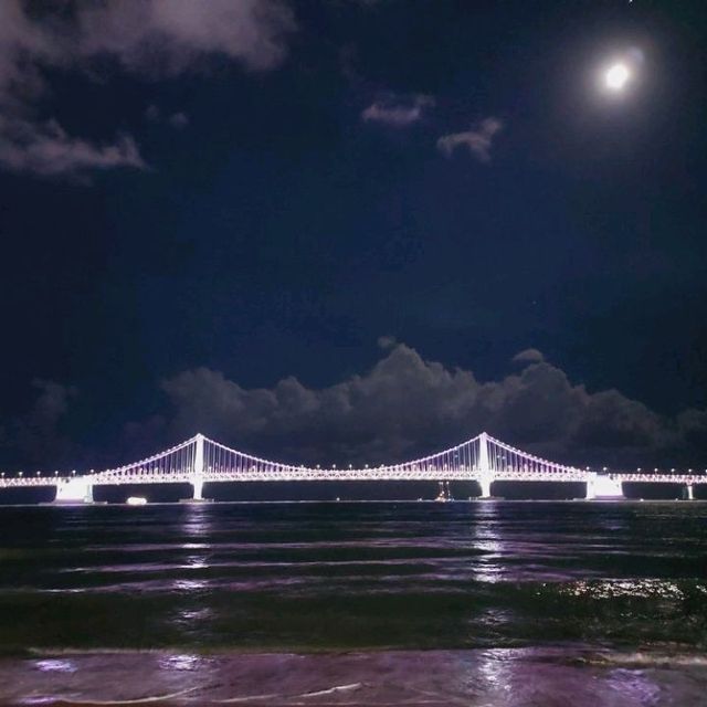 Chuseok at Gwangalli Beach, Full Moon