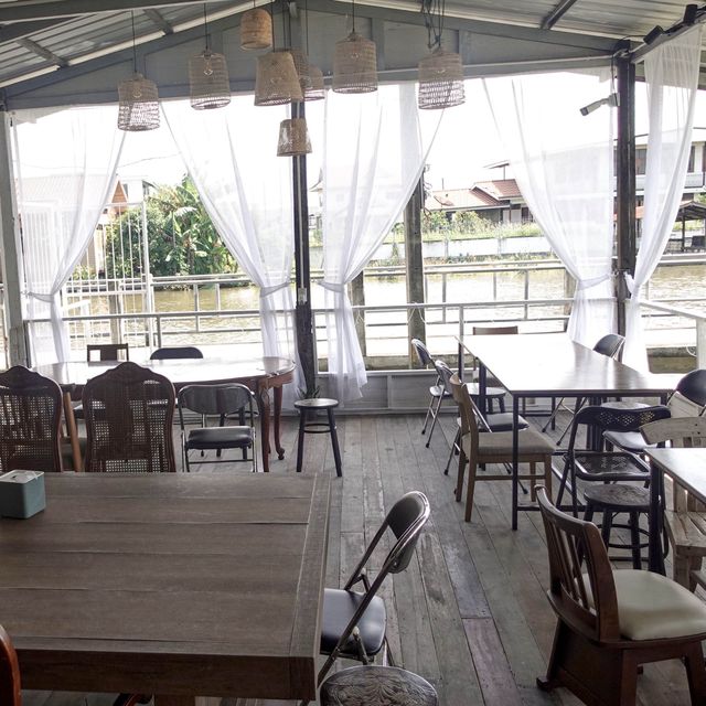 คาเฟ่เปิดใหม่นนทบุรีติดริมแม่น้ำเจ้าพระยา