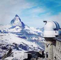 The View From Gornergrat Of Matterhorn